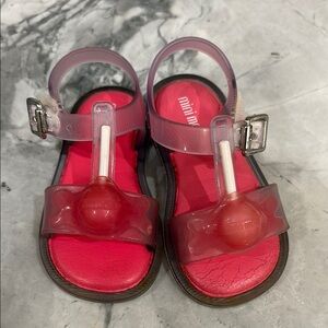 Mini Melissa Kids' Pink Sandals